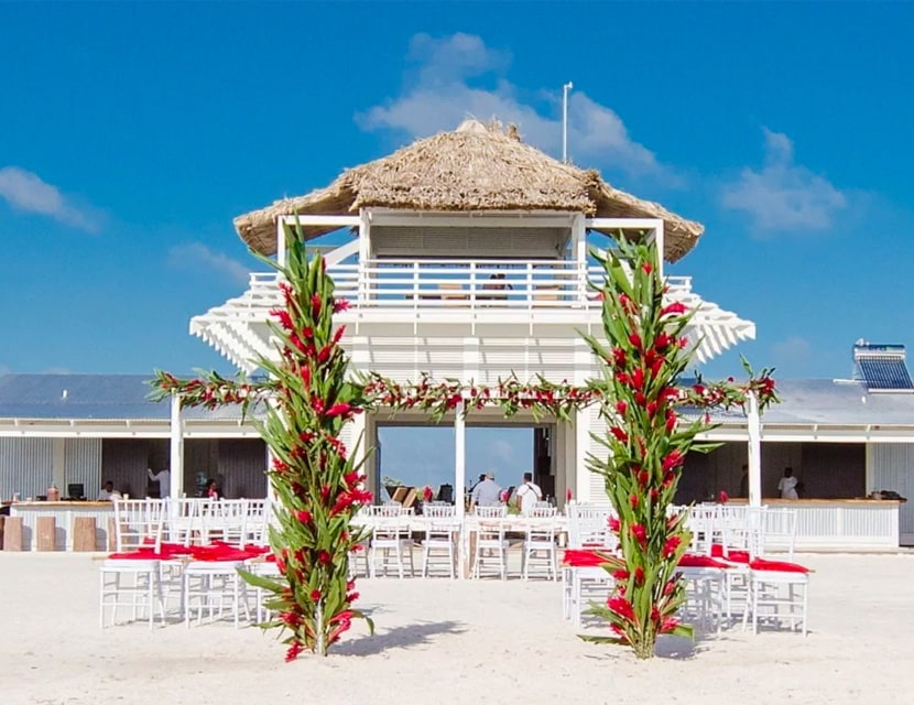 Ceremony Space at the Beach Club